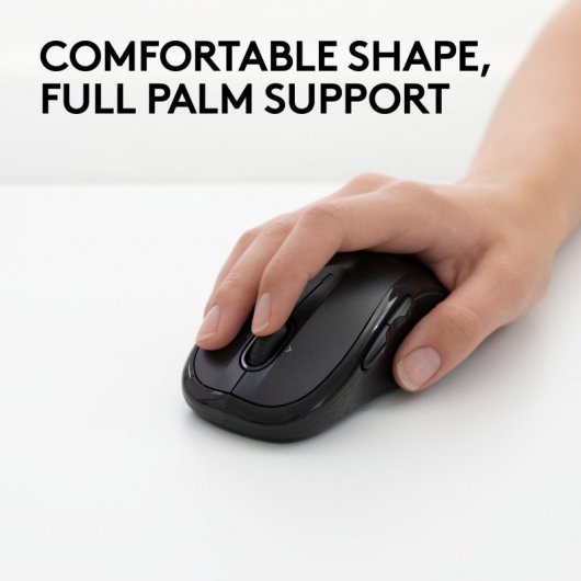 Mouse wireless laser Logitech M510 nero