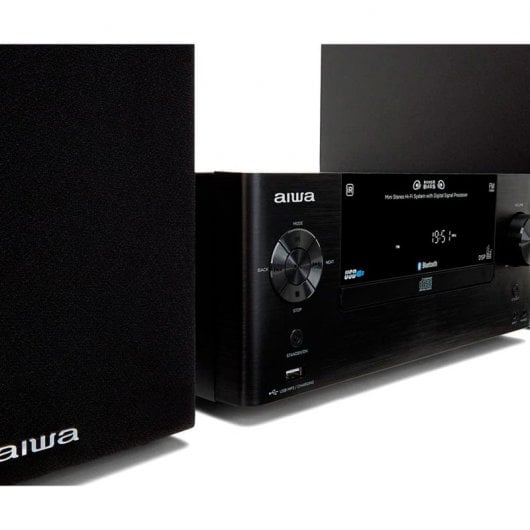 Aiwa MSBTU-500 Microcadena Bluetooth 50W Negra