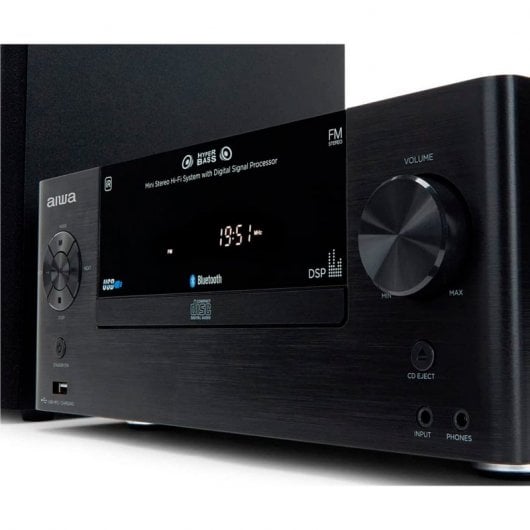 Aiwa MSBTU-500 Microcadena Bluetooth 50W Negra
