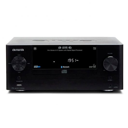 Aiwa MSBTU-500 Microcadena Bluetooth 50W Negra