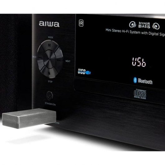 Aiwa MSBTU-500 Microcadena Bluetooth 50W Negra