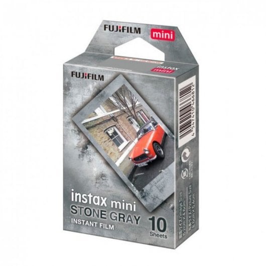 Pellicole fotografiche Fujifilm Stone Grey 10 per Instax Mini