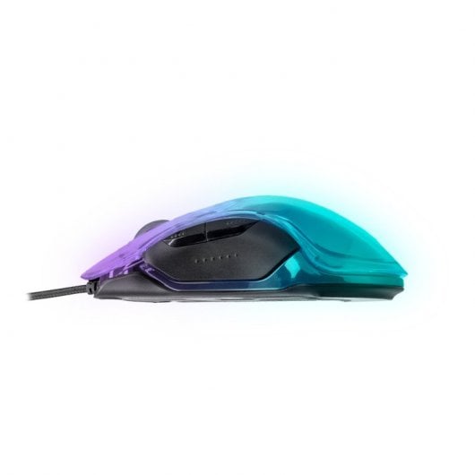 Mouse da gioco Phoenix Banshee RGB 10000 DPI trasparente