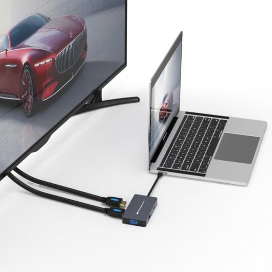 Adaptateur hub multiport USB-C PD Phoenix 5-en-1