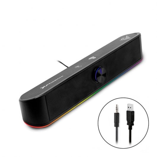 Phoenix Ohmios Barra de Sonido Gaming RGB