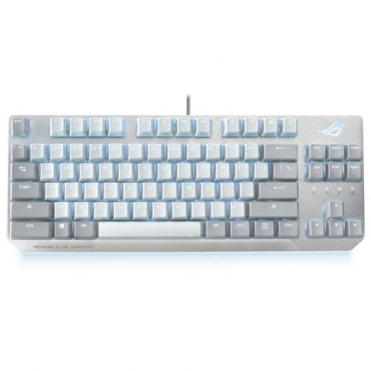 ASUS ROG Strix Scope NX TKL Moonlight White Teclado Mecánico Gaming RGB