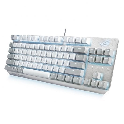 ASUS ROG Strix Scope NX TKL Moonlight White Teclado Mecánico Gaming RGB QWERTY Blanco