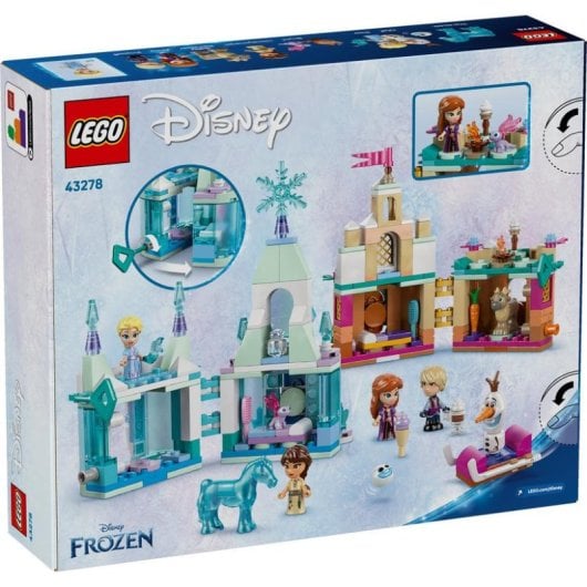 Set de construction CB Toys 43278 Château Arendelle et Palais de Glace 306 pièces