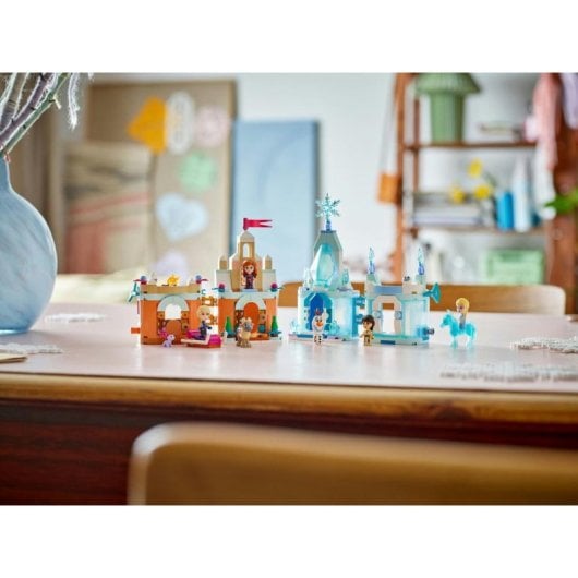 Set de construction CB Toys 43278 Château Arendelle et Palais de Glace 306 pièces