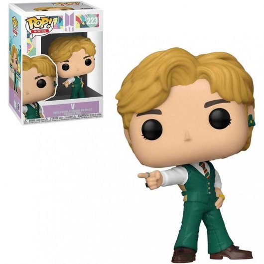 Funko Pop Rocks Stelle della musica BTS Dynamite V