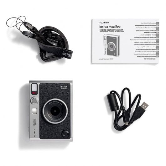 Appareil photo instantané Fujifilm Instax Mini Evo noir