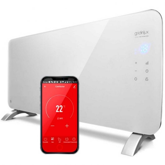 Gridinlux Wifi-Warm Radiador Eléctrico 2000W