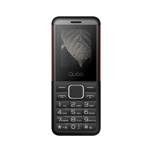 Qubo P-170 Teléfono para Personas Mayores Negro Libre