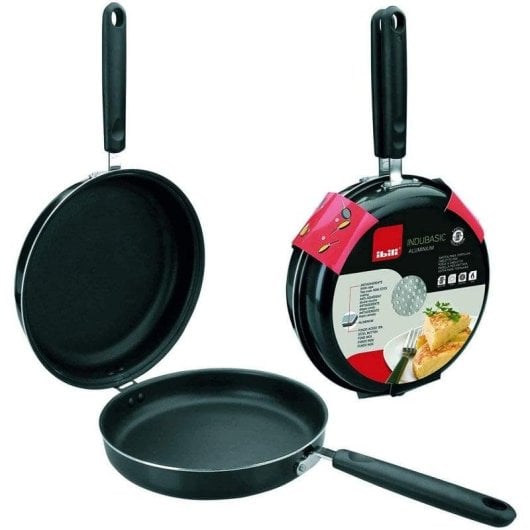 Sartén para tortillas Indubasic Ibili 20cm doble
