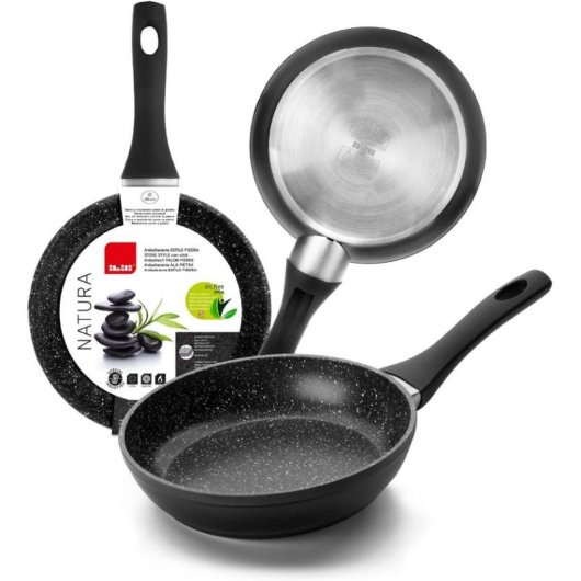 Sartén Ibili 440018 Natura 18 cm aluminio antiadherente inducción
