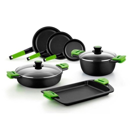 Wok BRA Prior 24cm Alluminio Induzione Antiaderente Teflon Classic