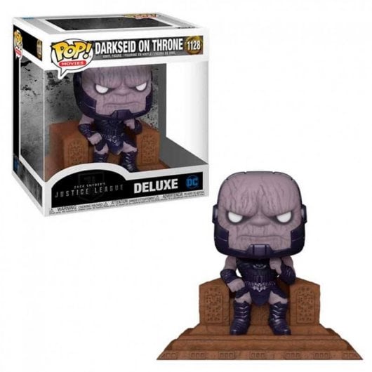 Funko Pop Deluxe Dc Comics Justice League Darkseid sur le trône