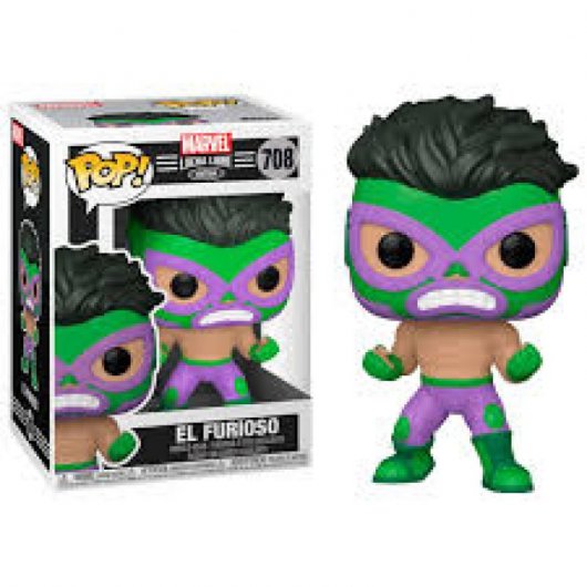 Funko Pop Marvel Edición Lucha Libre Hulk