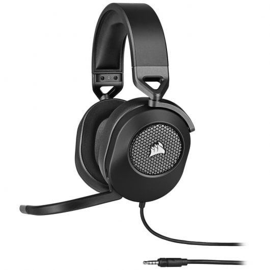 Cuffie da gioco multipiattaforma Surround Corsair HS65 7.1 nere