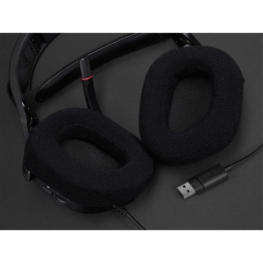 Corsair HS80 RGB USB-Gaming-Headset 7.1 Schwarz