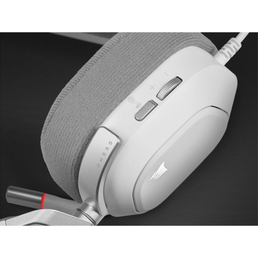 Corsair HS80 RGB USB Auriculares Gaming 7.1 Blancos