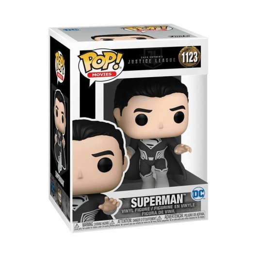 Figura colecionável Funko Pop Superman Justice League Zack Snyder Vinil 9cm