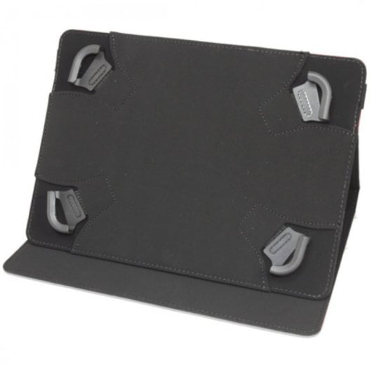 Estojo universal SilverHT Cool Ice Pop vermelho estampado para tablets de 9" a 11"