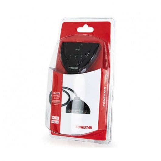 Fonestar FO-373 Adaptador HDMI Macho/Hembra x3