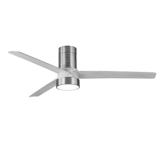Fabrilamp Teo Ventilatore da soffitto con controllo 30W Grigio