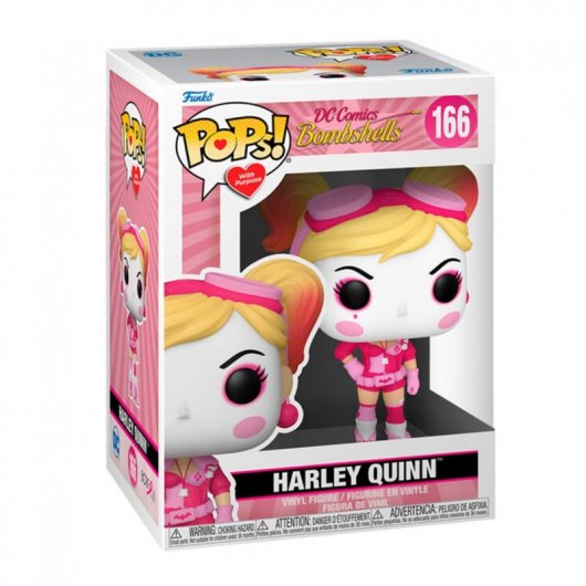 Funko Pop Dc Cómics Investigación Contra el Cáncer Bombshell Harley Quinn