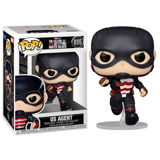 Funko Pop Marvel El Halcón y El Soldado de Invierno Agente Estados Unidos