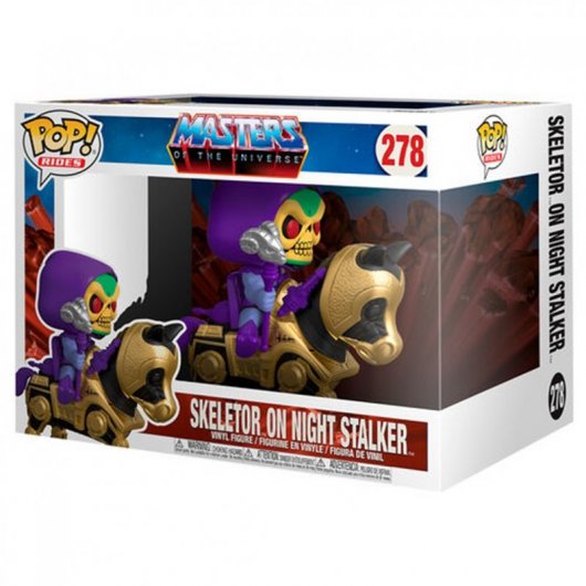Funko Pop Rides Animazione Master Of The Universe Skeletor Riding Night Stalker