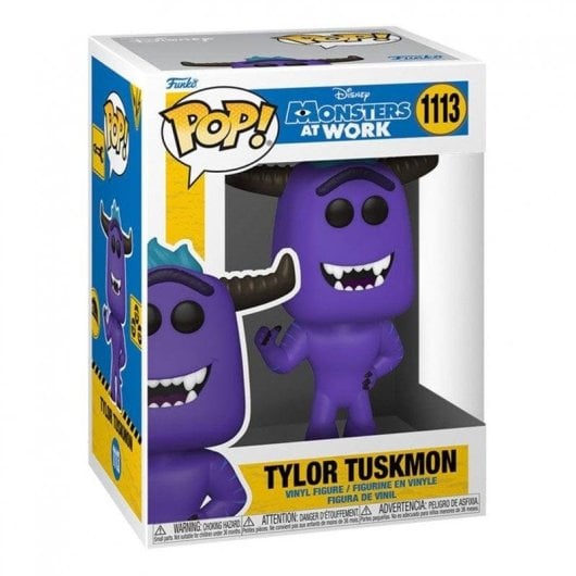 Figura Funko Pop Funko Inc Tylor Tuskmon Vinil 9cm Disney Monsters at Work