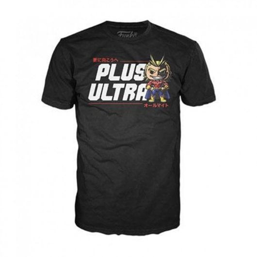 Funko Pop & Tee My Hero Academia All Might + Camiseta Talla S