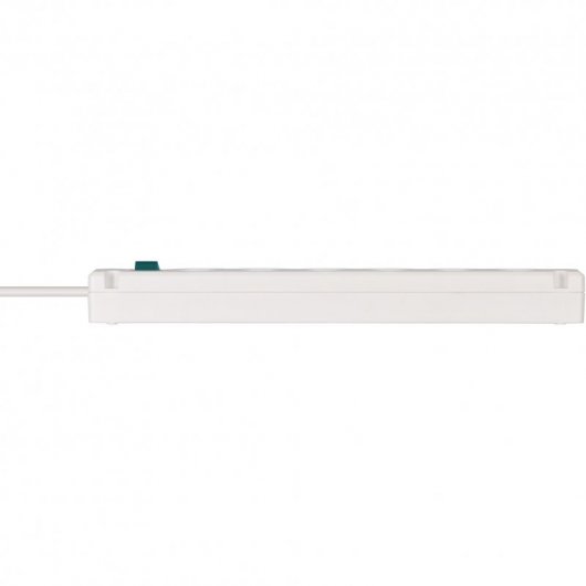 Brennenstuhl Bremounta Ciabatta a 5 prese con funzione di ricarica USB e interruttore 3m bianco