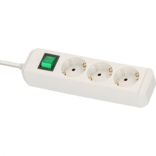 Brennenstuhl 1152920 prolunghe e multiple 5 m 3 presa(e) AC Bianco