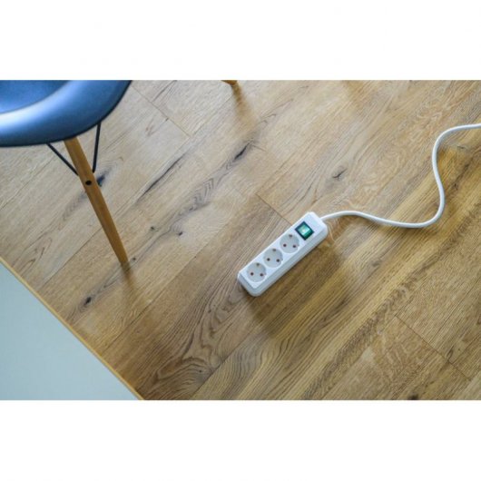 Brennenstuhl 1152920 prolunghe e multiple 5 m 3 presa(e) AC Bianco