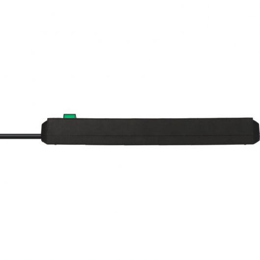 Brennenstuhl Eco-Line Multipresa con 6 prese e interruttore 3m Nero