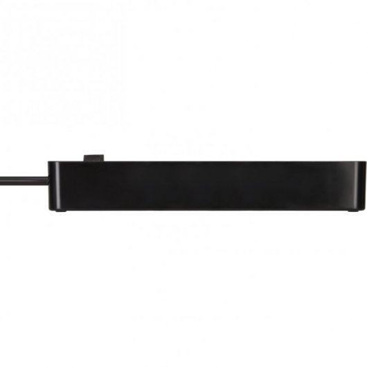 Ciabatta Brennenstuhl Ecolor con 4 prese di corrente e funzione di ricarica USB 1,5 m Nero