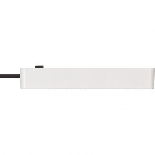 Ciabatta Brennenstuhl Ecolor con 4 prese di corrente e funzione di ricarica USB 1,5 m Bianco