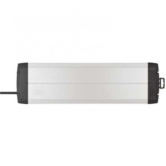 Brennenstuhl Premium-Alu-Line multiprise avec 16 prises et interrupteur lumineux 3 m noir/argent