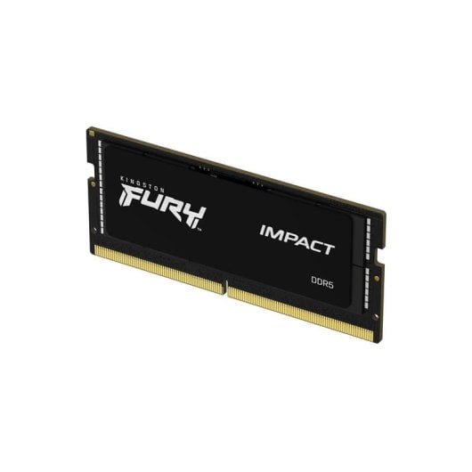 Memoria RAM Kingston FURY Impact 8GB 1x8GB DDR5 4800MHz CL38 Intel XMP Schwarz