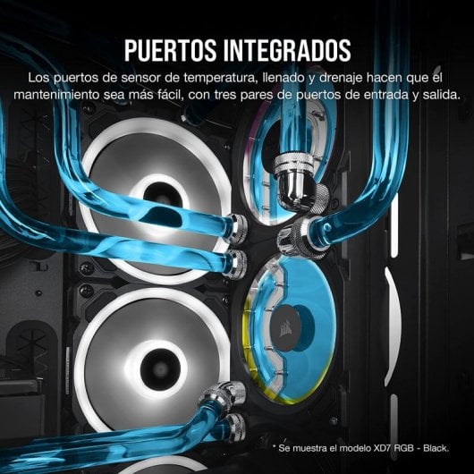 Pack Pompe/Réservoir Corsair Hydro X Series XD7 RGB Blanc