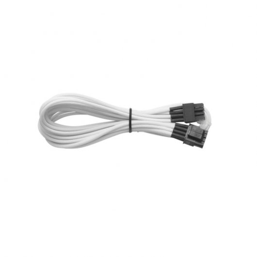 Câble D'alimentation ATX 24 Broches Corsair Type 5 - Gaine Individuelle Paracorde Blanc - Pour Alims RMx Shift, SF Series