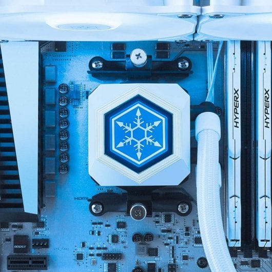 Kit de refroidissement liquide blanc Silverstone PF240W-ARGB V2