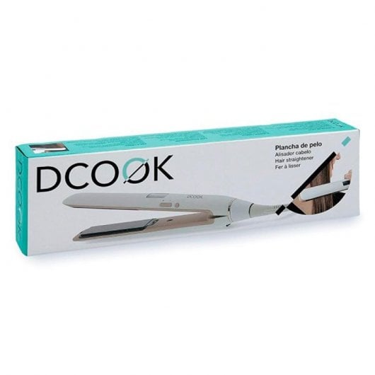 DCook Plancha de Pelo Cerámica con Selector de Temperatura 50W