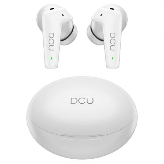 DCU Feedforward Auriculares Sem Fios Brancos