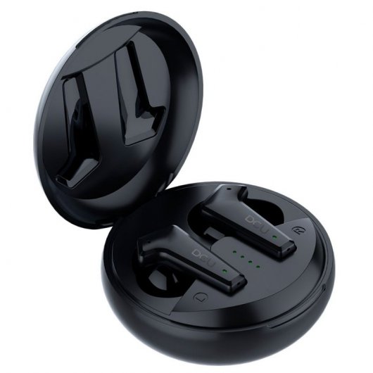 DCU Advance Tecnologic 34152040 écouteur/casque Écouteurs True Wireless Stereo (TWS) Crochets auriculaires Appels/Musique Noir
