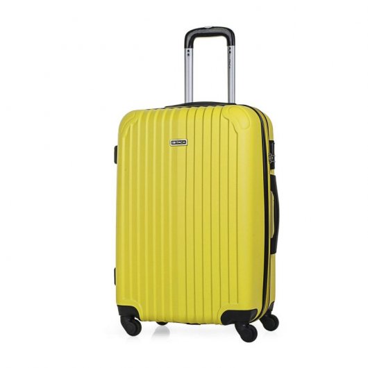 Itaca Sevron Maleta Abs Mediana, Color Amarillo