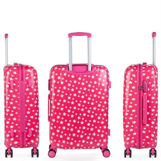 Itaca Stars Maleta Pc Mediana Infantil, Color Fucsia
